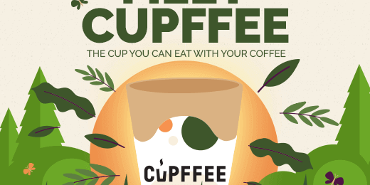Cupffee – The cup you can eat with your coffee