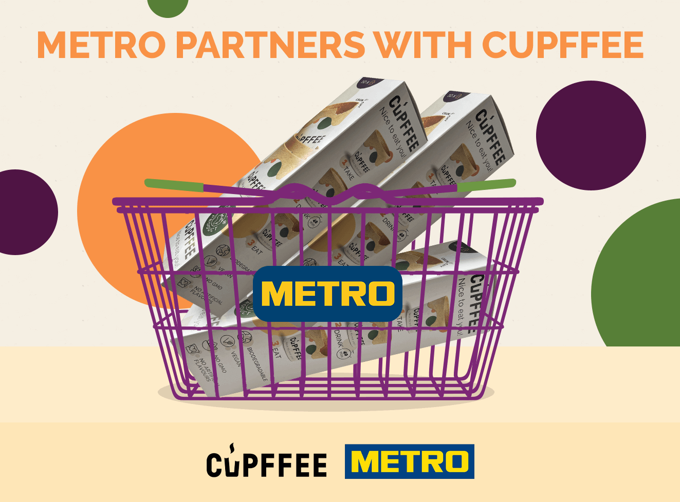 Metro Partners with Cupffee