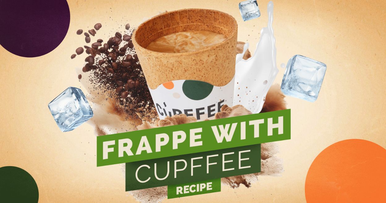 Frappe with Cupffee: A Sustainable Twist