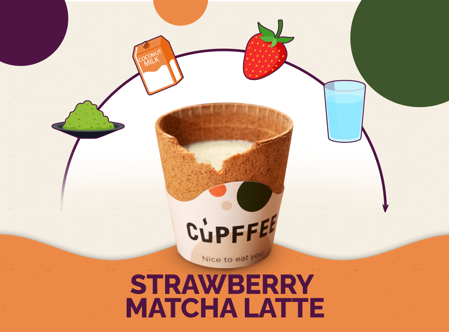 Strawberry Matcha Latte