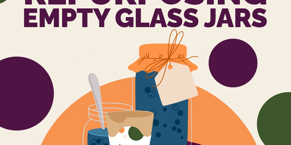 Repurposing Empty Glass Jars