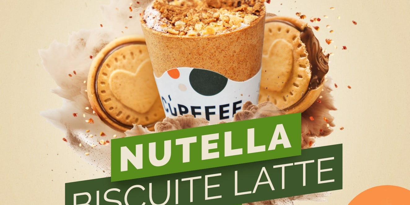 Nutella Biscuit Latte With Cupffee